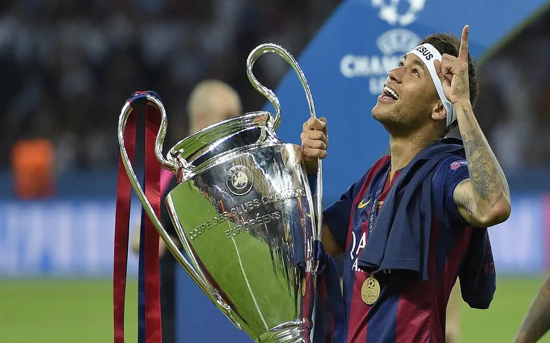 neymar dang da cho cau lac bo nao su nghiep va thanh tich noi bat